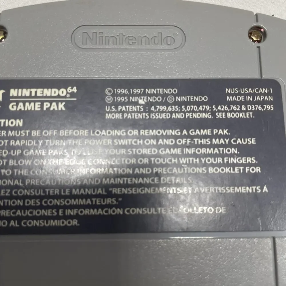 AUTHENTIC Mario Party 1 ORIGINAL NINTENDO 64 N64 Game Cartridge Works